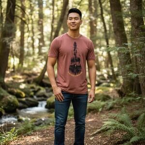 Brand: Wild Tribute​Size: Medium (M)​Size Type: Regular​Color: Rust / Heather